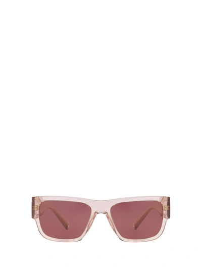 Versace Ve4406 Transparent Pink Male Sunglasses