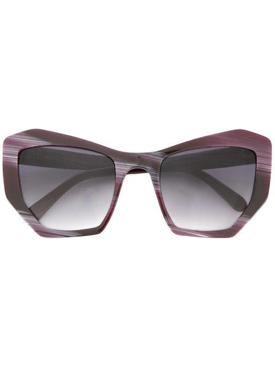 Prism Geometric Frame Sunglasses | ModeSens