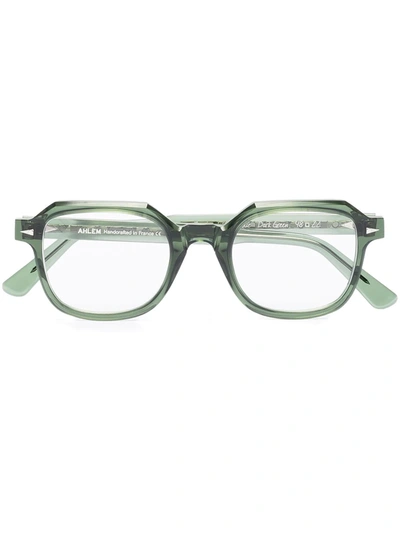 Ahlem Rue Saint Dominique Optic Dark Green Glasses In Grün