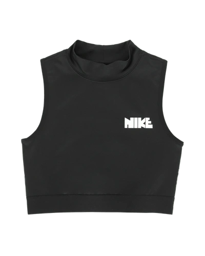 Nike Special Project Sacai Crop Top In Black