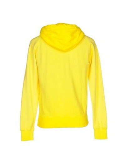 Dsquared2 Sweatshirt In Yellow