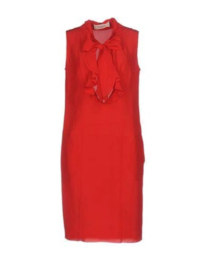 Marni Knee-length Dresses In Red