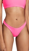 Good American Always Fits Good Waist Bikini Bottoms In Hot Pink