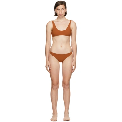 Lido Orange Dieci Bikini In Brown