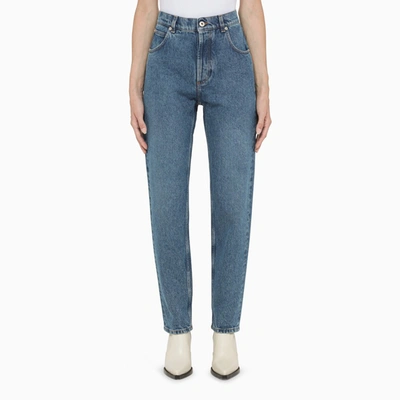 Loewe High Waist Blue Jeans