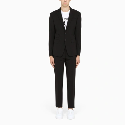 Dsquared2 Black Tailored Suit