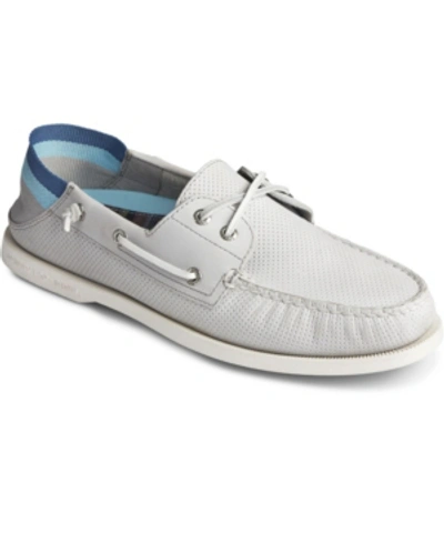 Sperry Men's Authentic Original 2-eye Kick Down Boat Shoes Men's Shoes In Cool Gray