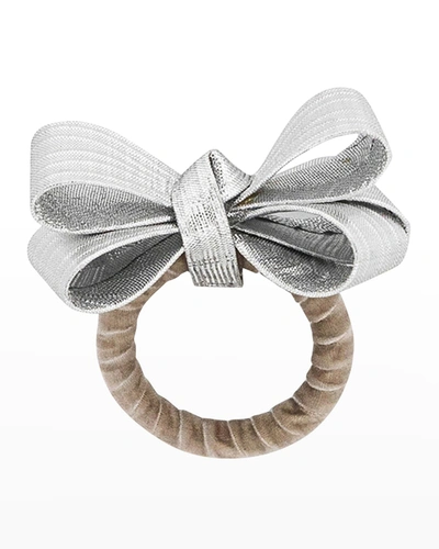 Juliska Tuxedo Silver Napkin Ring | Velvet In Silver