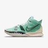 Nike Kyrie 7 Basketball Shoes In Copa/dark Smoke Grey/rattan/roma Green