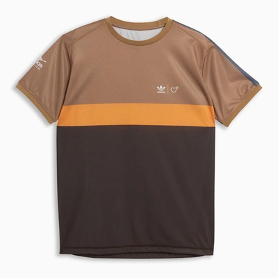Adidas Statement Brown Human Made Short-sleeved T-shirt