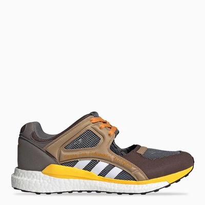 Adidas Statement Brown/grey/beige Eqt Racing Human Made Trainers In ["beige"/ "brown"/ "grey"]
