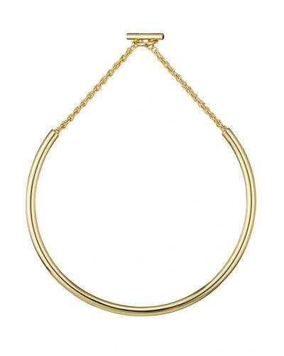Vita Fede Nora Toggle Collar Necklace In Gold