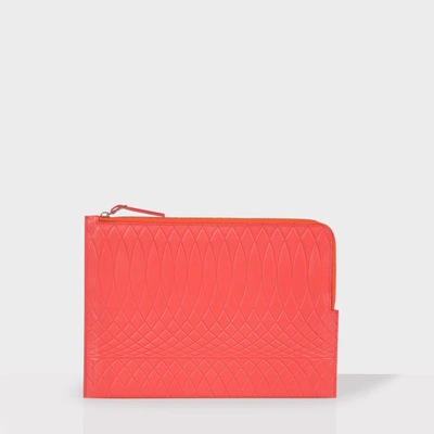 Paul Smith No.9 - Coral Leather Pouch