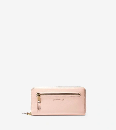 Cole Haan Marli Continental Wallet - Pink Nude Leather