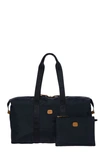 Bric's Brics X-bag 22-inch Folding Duffle Bag In Navy