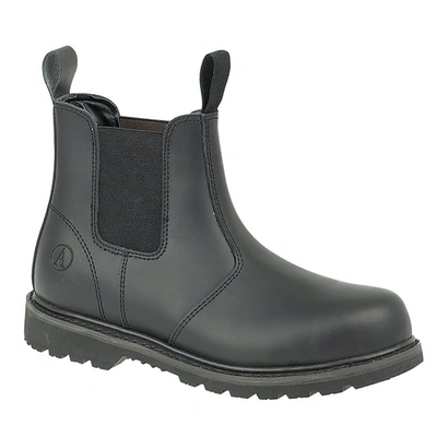 Amblers Unisex Steel Fs5 Pull-on Dealer Boot / Womens Mens Boots In Black