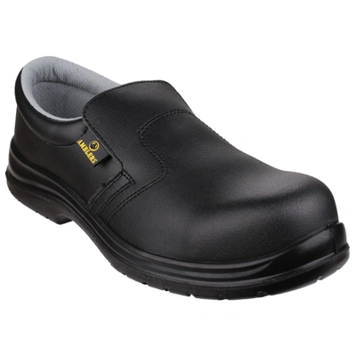 Amblers Safety Fs661 Unisex Slip On Safety Shoes In Black