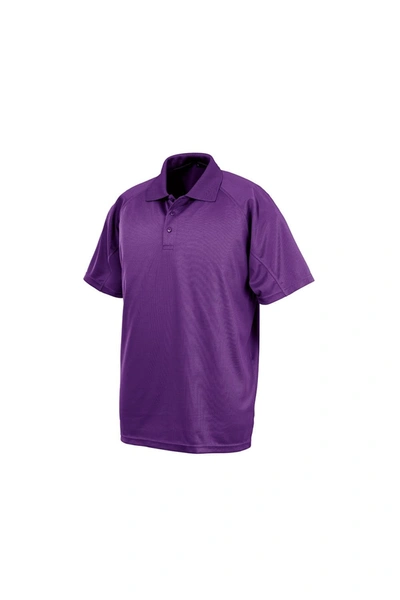 Spiro Unisex Adults Impact Performance Aircool Polo Shirt (purple)