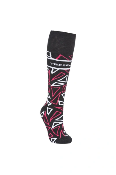 Trespass Womens/ladies Shard Technical Ski Socks (black)