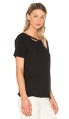 N:philanthropy Harlow Distressed Bff Tee In Black