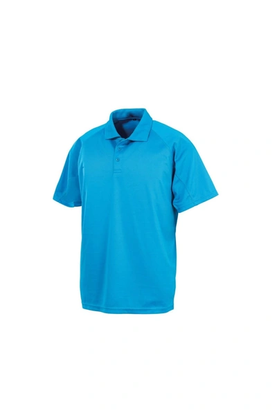 Spiro Impact Mens Performance Aircool Polo T-shirt (ocean) In Blue