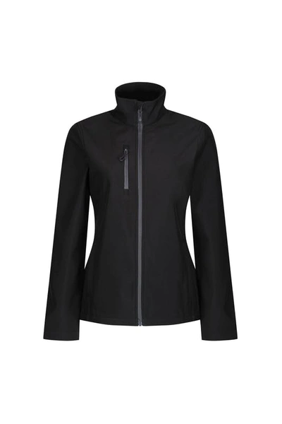 Regatta Womens/ladies Honestly Made Softshell Jacket (black)