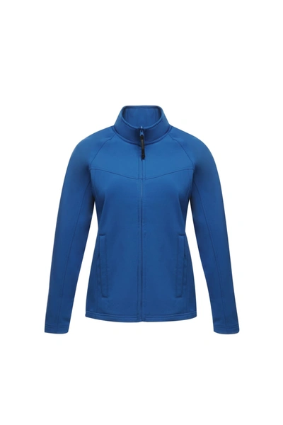 Regatta Ladies Uproar Softshell Wind Resistant Jacket In Blue