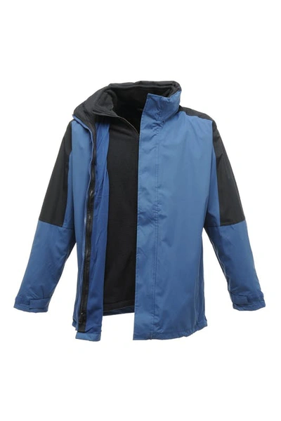 Regatta Mens Defender Iii 3-in-1 Waterproof Windproof Jacket In Blue