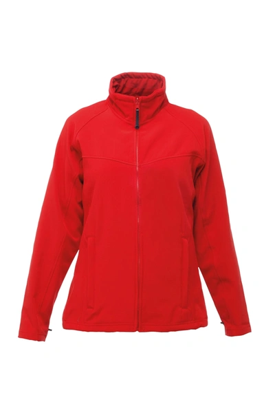 Regatta Womens/ladies Uproar Softshell Jacket In Red
