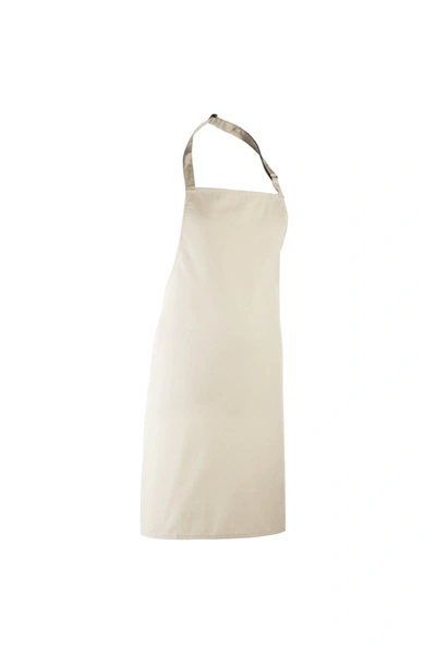 Premier Colours Bib Apron/workwear (pack Of 2) (natural) (one Size) In White