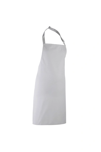 Premier Colours Bib Apron/workwear (silver) (one Size) (one Size) In Grey