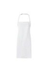 Premier Ladies/womens Essential Bib Apron / Catering Workwear (white) (one Size)