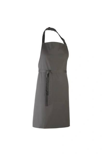 Premier Colours Bib Apron/workwear (dark Grey) (one Size) (one Size)