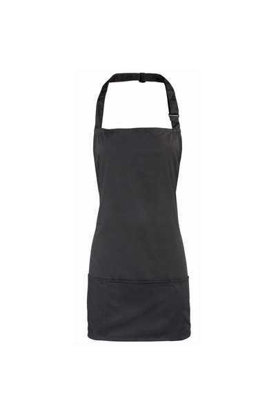 Premier Colours 2-in-1 Apron / Workwear In Black (one Size)