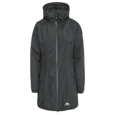 Trespass Womens/ladies Daytrip Waterproof Shell Jacket (black)