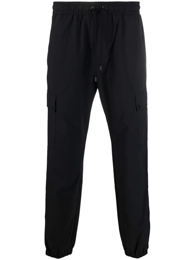 Frame Slim Fit Cargo Jogger Pants In Black