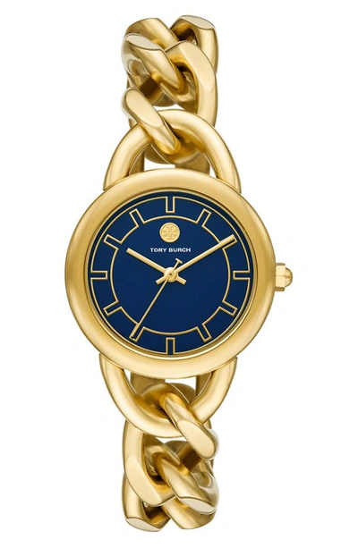 Tory Burch Ravello Watch, Gold-tone, 32 X 40 Mm