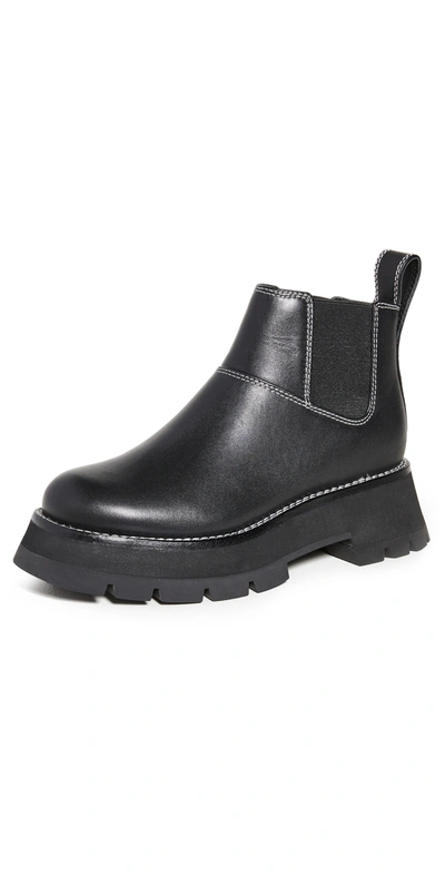 3.1 Phillip Lim / フィリップ リム Kate Leather Platform Chelsea Boots In Black