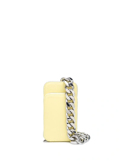 KARA ストラップ Kara Chain-strap Leather Phone Case In Yellow | ModeSens