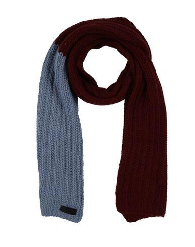 Dsquared2 Oblong Scarves In Maroon