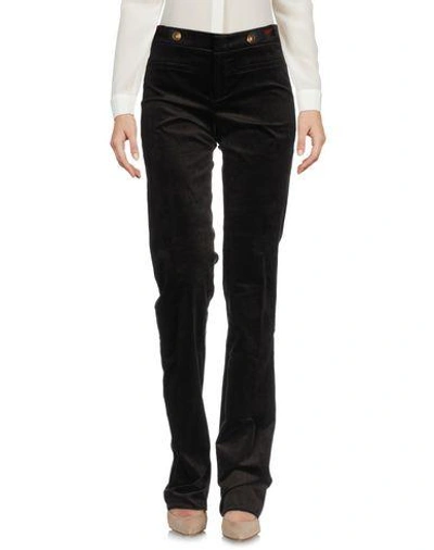 Gucci Casual Pants In Dark Brown