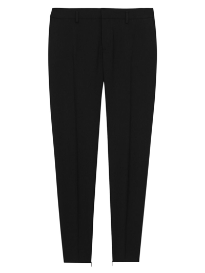 Saint Laurent High Waist Skinny Jean In Black