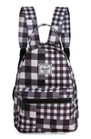 Herschel Supply Co Mini Nova Backpack In Black Gingham