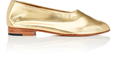 glove leather flats