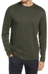 Robert Barakett Georgia Long Sleeve T-shirt In Cypress