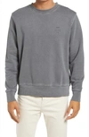 Neuw Denim Logo Sweatshirt In Graphite Grey