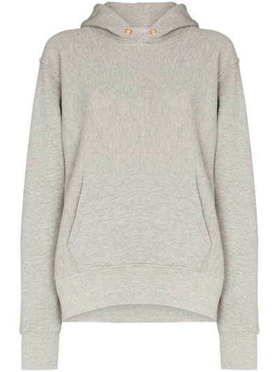 Les Tien Oversized Hooded Sweatshirt In White