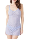 B.tempt'd By Wacoal Lace Kiss Chemise In Brunnera Blue