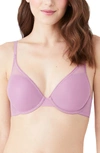 B.tempt'd By Wacoal Etched In Style Underwire T-shirt Bra In Orchid Haze