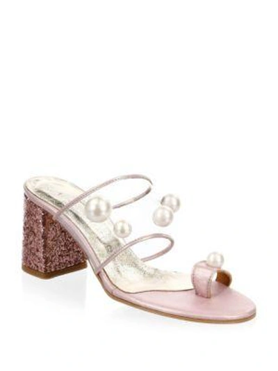 Elina Linardaki Zero Gravity Toe Ring Sandals In Light Pink